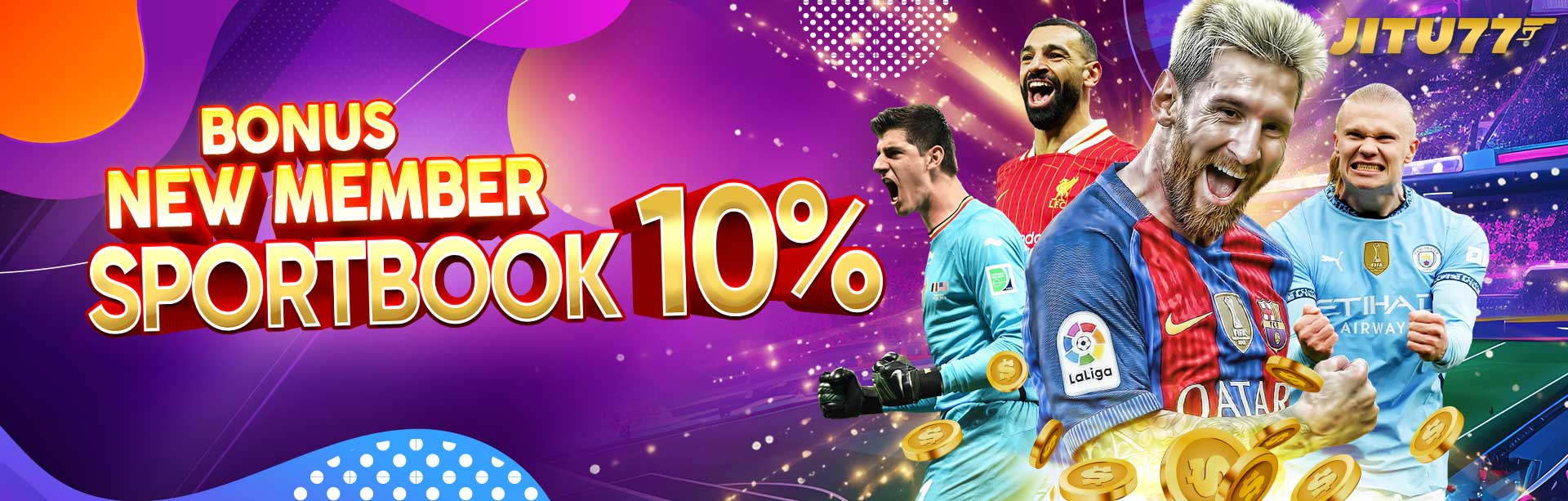 EVENT BONUS NEW MEMBER SPORTBOOK 10%