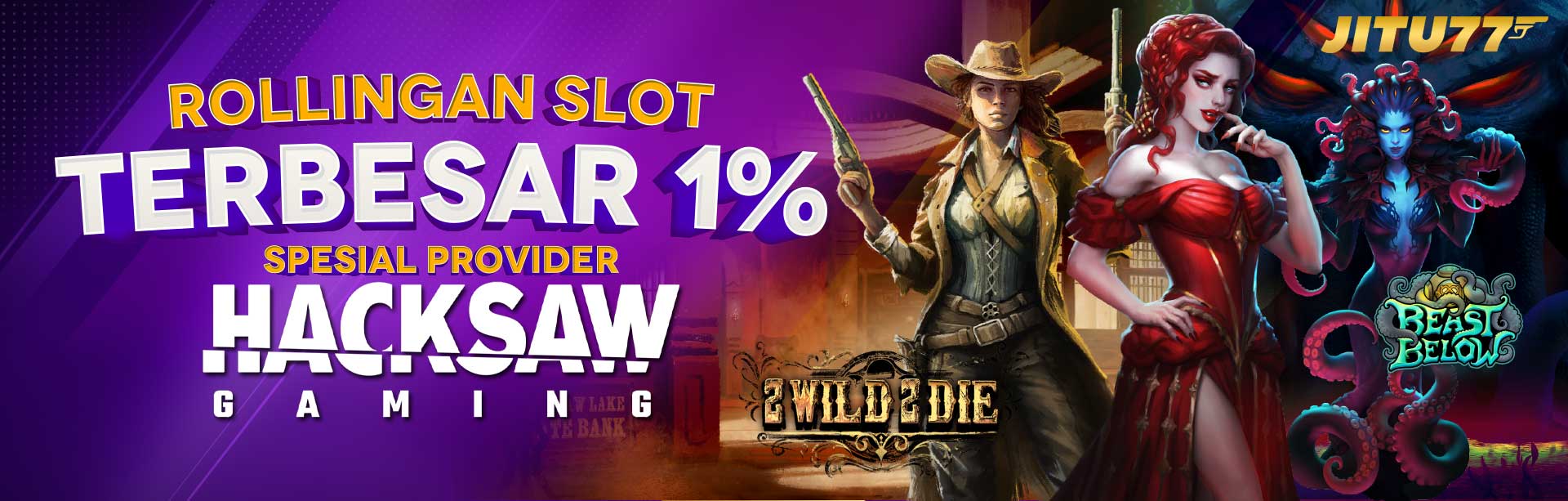 CASHBACK HACKSAW 10% SETIAP HARI