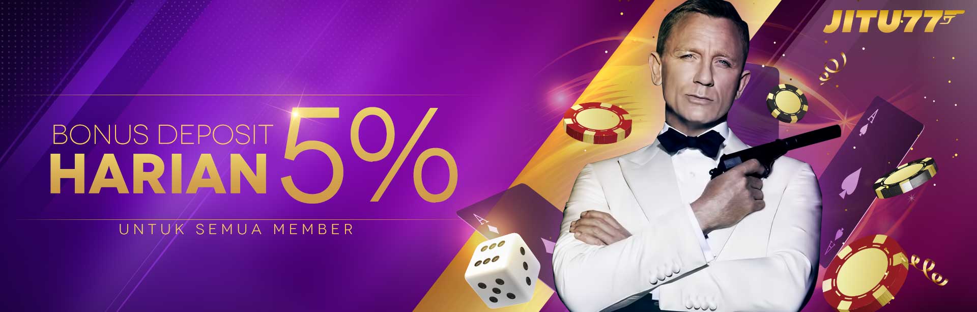 BONUS DEPOSIT HARIAN 5%